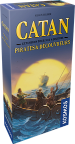 Catan - ext. - Pirates & Découvreurs - 5-6 Joueurs